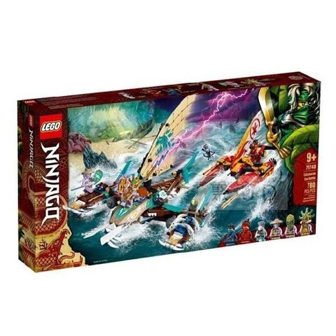 【南紡購物中心】 【LEGO 樂高積木】Ninjago 忍者系列 - 雙體船海上大戰