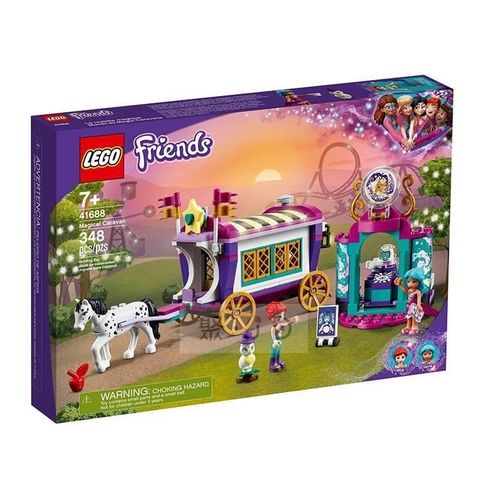 LEGO 樂高 【南紡購物中心】 【 積木】Friends 好朋友系列 - 魔術樂園馬車41688