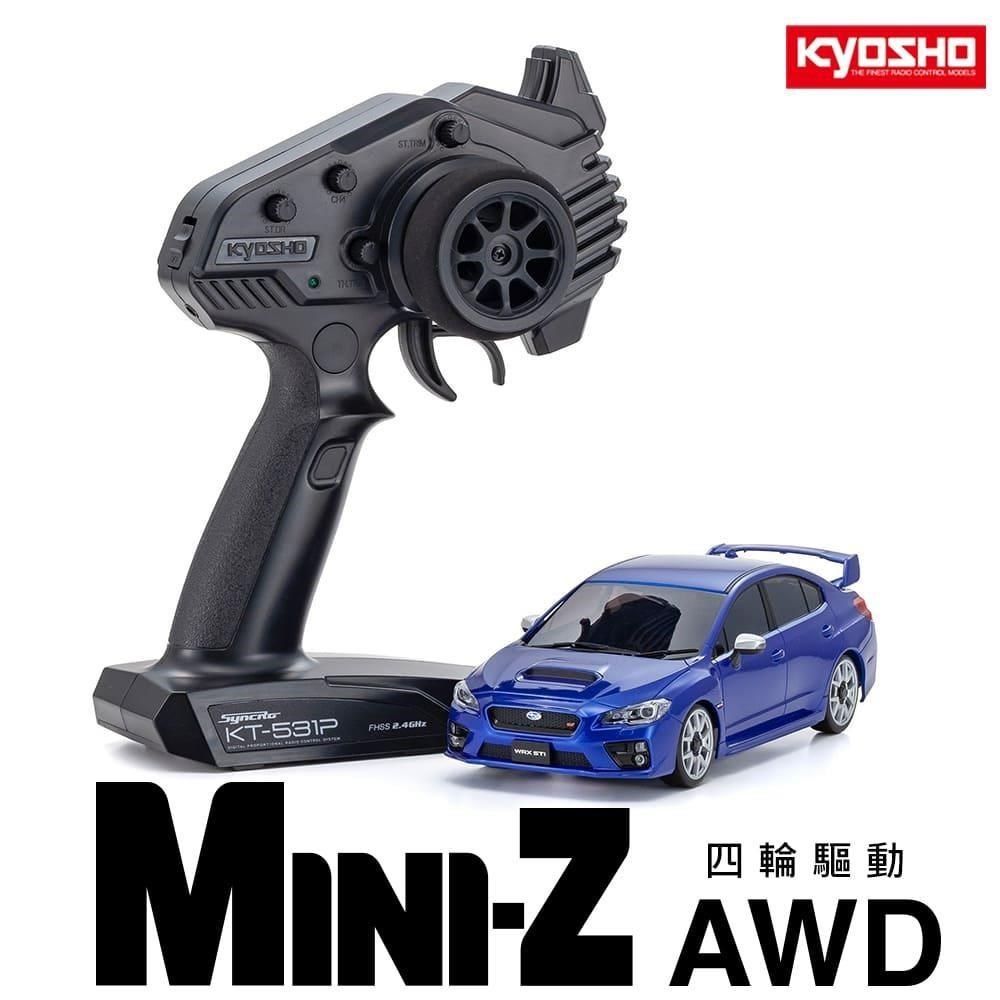 KYOSHO京商32630BL MINI-Z AWD SUBARU WRX STI WR Blue - PChome 24h購物