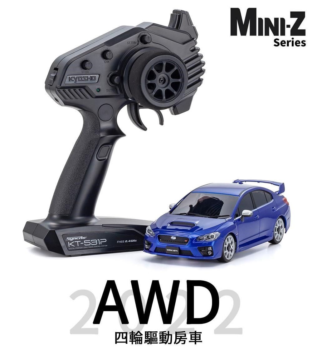 KYOSHO京商32630BL MINI-Z AWD SUBARU WRX STI WR Blue - PChome 24h購物