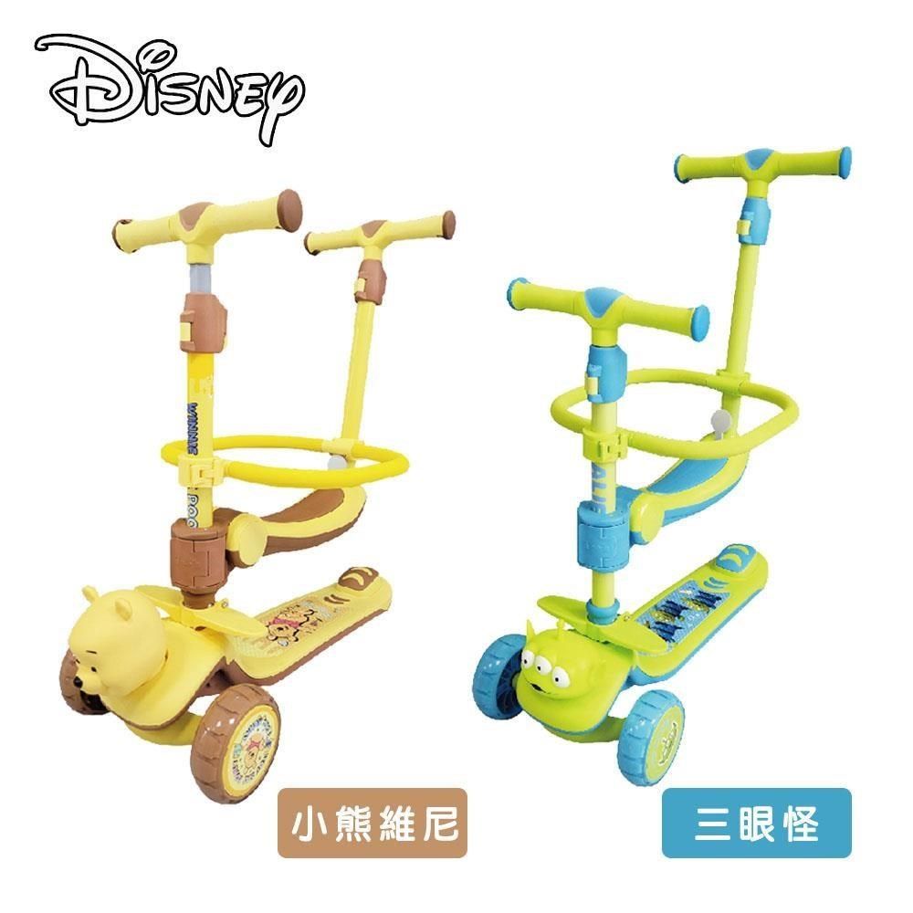 mombella 【南紡購物中心】 Mesuca Disney系列四合一滑步/滑板車