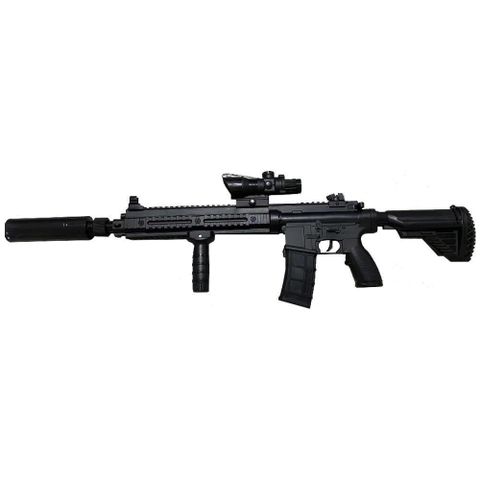 M416突擊步槍手自一體水彈槍 七彩夜光版 G300-1C