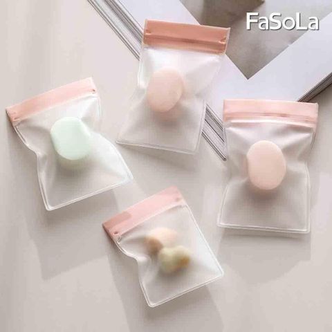 FaSoLa 多用途迷你密封防潮首飾收納袋5入