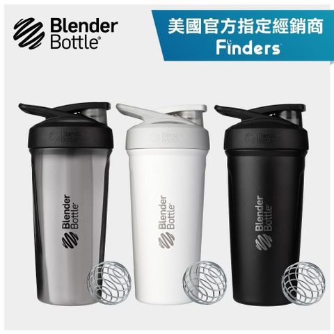 【南紡購物中心】 【Blender Bottle】不鏽鋼鎖扣式防漏搖搖杯24oz/710ml-(blenderbottle/運動水壺)