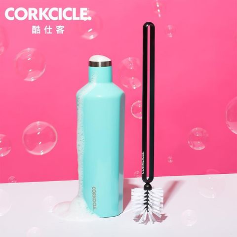 CORKCICLE 【南紡購物中心】  高質感金屬把手
 多角度尼龍刷頭
清潔無死角