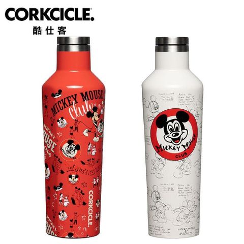 CORKCICLE 【南紡購物中心】 酷仕客 米老鼠俱樂部系列 三層真空易口瓶 475ML