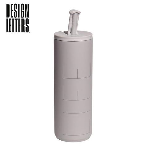 【南紡購物中心】 DESIGN LETTERS 吸管保溫杯500ml