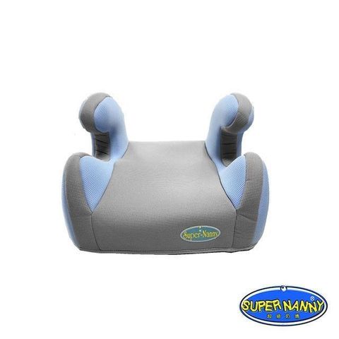 【南紡購物中心】 【SUPER NANNY】成長型輔助汽車安全座椅 DS-500  灰藍