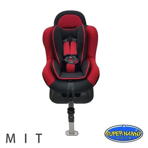 【南紡購物中心】 【SUPER NANNY】DS-900(0-4歲汽車安全座椅 ISOFIX) 紅黑