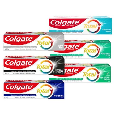 高露潔 【南紡購物中心】 【Colgate 】12全效牙膏 150g(6入)( 平輸品)