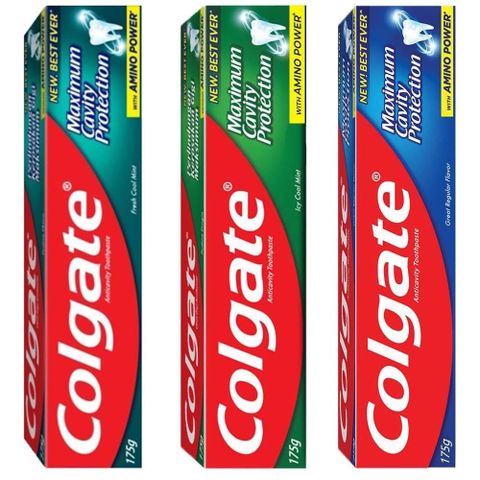 高露潔 【南紡購物中心】 【Colgate 】薄荷牙膏 175g(12入)( 平輸品)