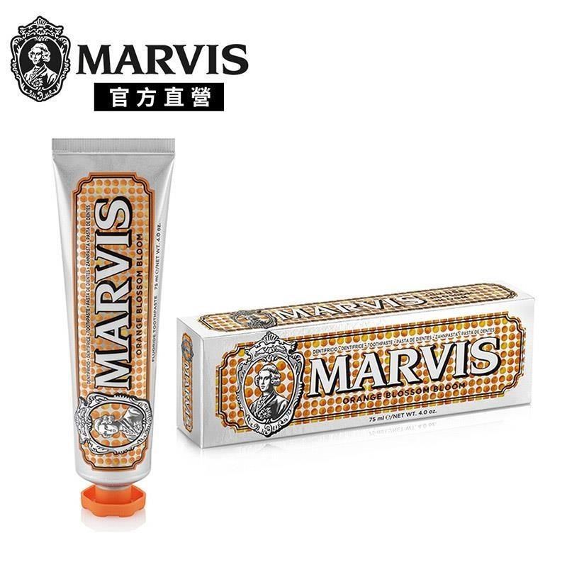 MARVIS 【南紡購物中心】  義大利精品牙膏-橙花薄荷 75ml