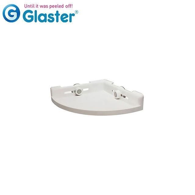 Glaster 【南紡購物中心】 韓國無痕氣密式三角置物架6kg(GS-07)