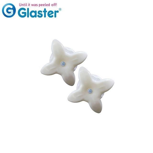 Glaster 【南紡購物中心】 韓國無痕氣密式把手2入組(GS-09)