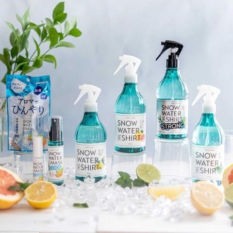 日本snow water衣物涼感消臭噴霧-350ml*2入