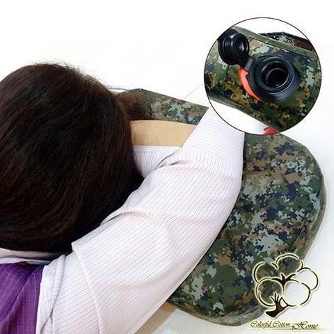 【采棉居寢飾文化館】迷彩快充休閒枕