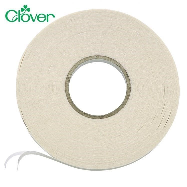 CLOVER 【南紡購物中心】 日本製可樂牌水溶性兩面接著膠帶水溶性雙面膠布57-899暫時固定布料適防水布 水溶性膠帶水性雙面膠帶