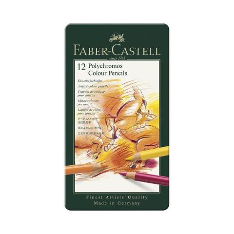 Faber-Castell 輝柏 【南紡購物中心】  專家級12色油性色鉛筆 /盒 110012