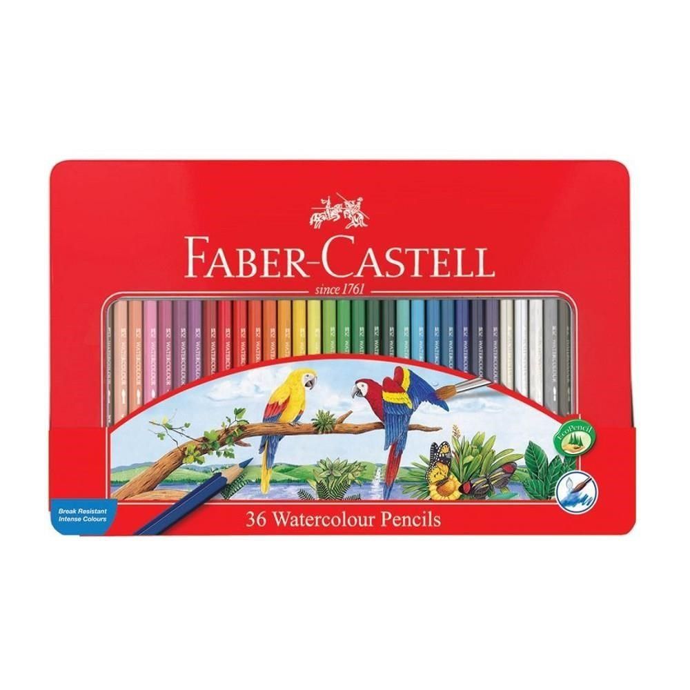 Faber-Castell 輝柏 【南紡購物中心】  祕密花園 繪本 紓壓 水性彩色鉛筆 36色鐵盒 /盒 115937