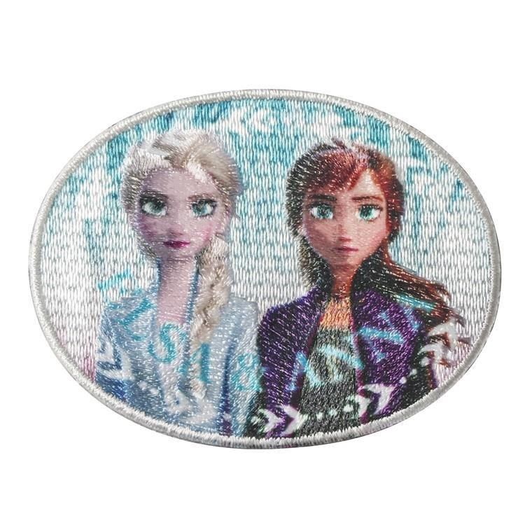  【南紡購物中心】 台灣製Ps fan刺繡燙布貼布FROZEN冰雪奇緣2艾莎安娜MY6003-MY448刺繡徽章胸章臂章燙貼造型貼