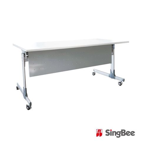 SingBee 欣美 PH-1860 移動式摺合會議桌 180x60x74cm(折合桌 工作桌 會議桌 辦公桌)
