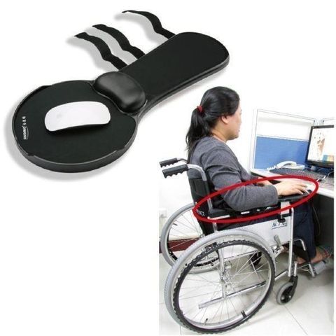 感恩使者 多功能可托手滑鼠墊 輪 椅扶手可用 也可安裝在桌面 [ZHCN1782]