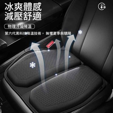 【威力鯨車神】果凍凝膠透氣涼感坐墊/汽車坐墊/減壓坐墊/辦公室坐墊