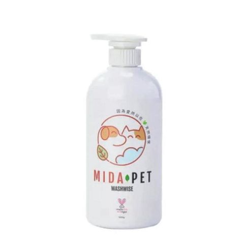 愛家捷 【南紡購物中心】 MIDA PET 寵物聰明洗1入 台灣製造 寵物清潔洗澡 毛孩安心沐浴乳 跳蚤蟲螨不上身 歐盟認證 安心友善