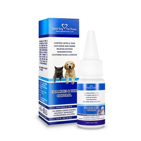 【GBPH好寶貝】寵物草本植萃蟲蟲剋星耳道滴劑 15ml (犬貓通用)