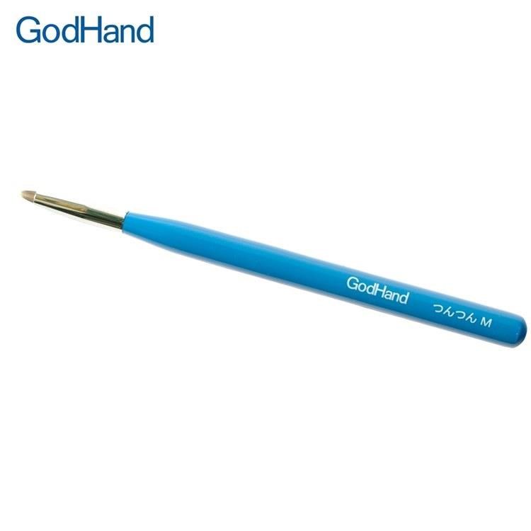 GodHand 神之手 【南紡購物中心】 日本神之筆粗點刷筆刷毛3mm寬M畫筆GH-EBRSP-TTM粗點筆圓頭筆圓點筆模型彩繪筆毛筆