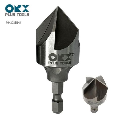 台灣製ORX【螺絲五刃內倒角器3-23mm / PO-323IN-5】不鏽鋼 白鐵 鋼板 除毛剌 去毛邊