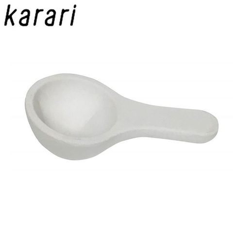 karari 【南紡購物中心】 日本珪藻土防潮調味匙HO1832(15ml)矽藻土湯匙硅藻土小湯匙防潮茶匙調味料乾燥湯匙調味料鹽罐吸濕湯匙量匙