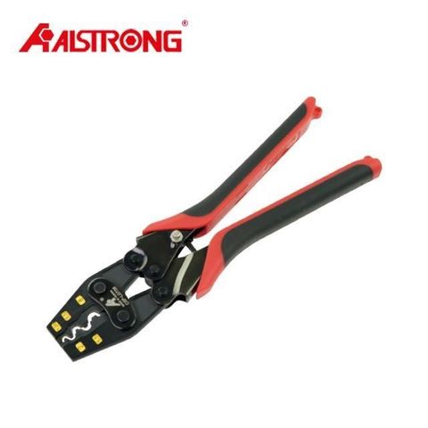 ALSTRONG 台灣A牌 CSP-LGT14 新一代雙色柄省力棘輪壓著鉗