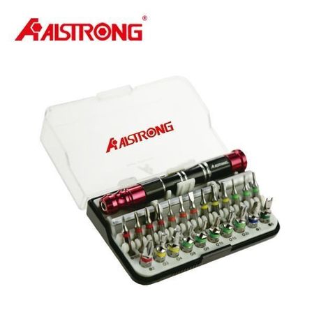 ALSTRONG 【南紡購物中心】 台灣A牌 #MTL-025 彩色精密起子頭25件組