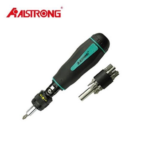 ALSTRONG 【南紡購物中心】 台灣A牌 #BIT-014 三向棘輪起子 3 WAY RATCHET DRIVER BIT SET