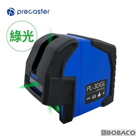 【南紡購物中心】 Precaster【三點綠光雷射水平儀 PL-3DGL】台灣製 墨線儀 測量標示 定位標線 水平尺