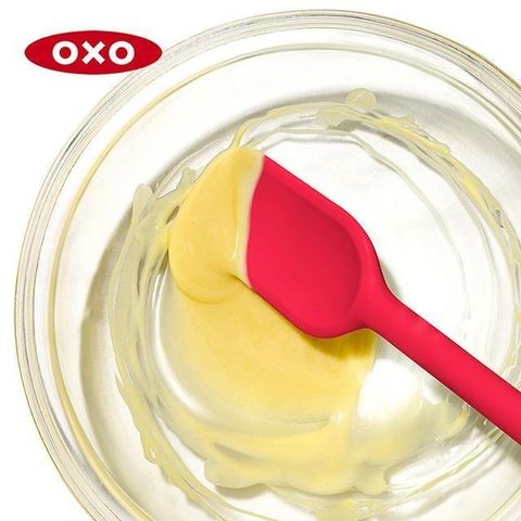 OXO 【南紡購物中心】 美國 全矽膠刮杓-紅 OX0103006A