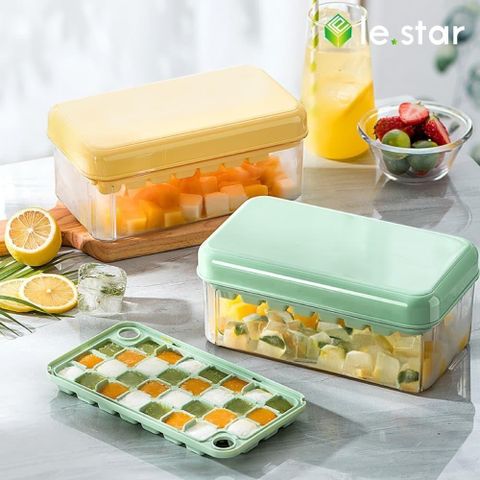 【南紡購物中心】 lestar 雙層按壓製冰盒 附冰鏟