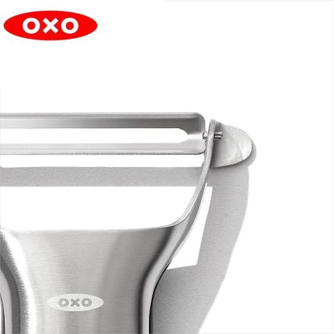 【南紡購物中心】 OXO 不鏽鋼Y型蔬果削皮器