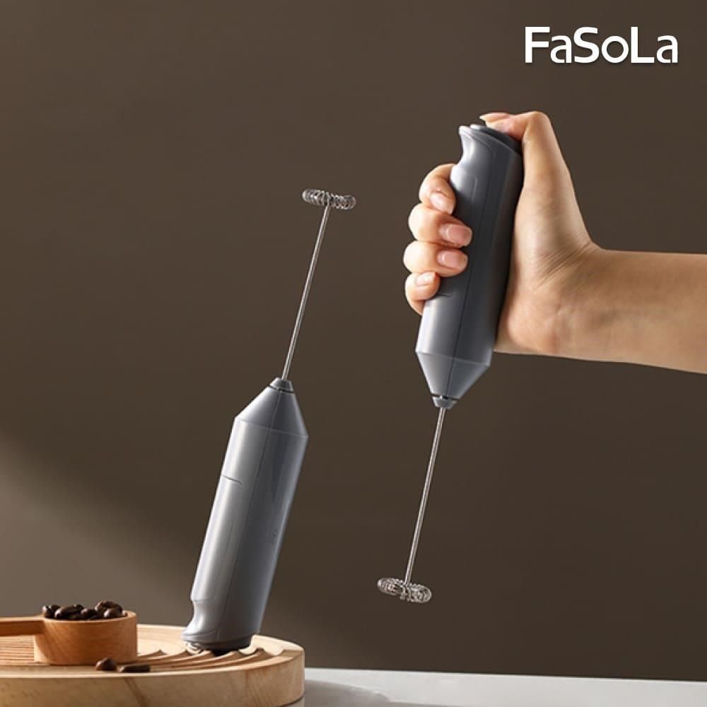  【南紡購物中心】 FaSoLa 手持電動打泡器攪拌機