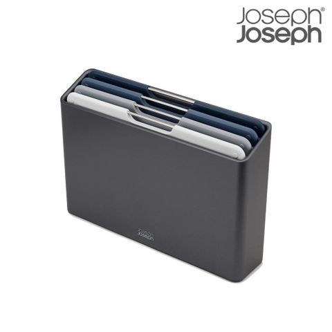 【Joseph Joseph】 Folio系列 砧板四件組-墨灰