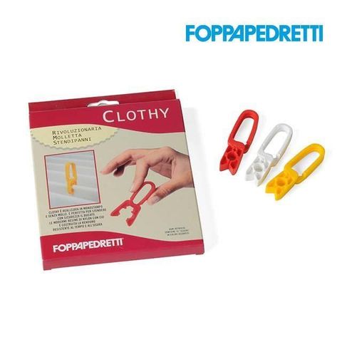 FOPPAPEDRETTI 【南紡購物中心】 CLOTHY 曬衣夾 - 12入