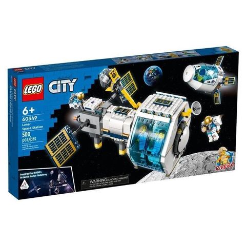 LEGO 樂高 【南紡購物中心】 60349【 積木】City 城市系列-月球太空站