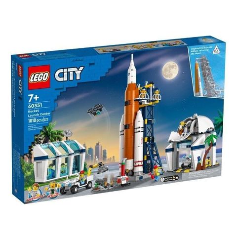 【南紡購物中心】 60351【LEGO 樂高積木】City 城市系列-火箭發射中心