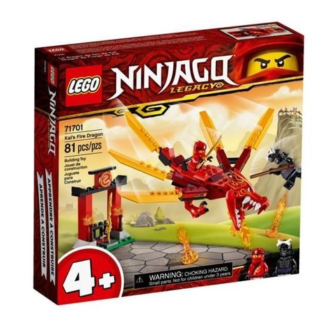 【南紡購物中心】 【LEGO 樂高積木】忍者 Ninjago 系列-赤地的火龍 71701