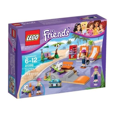 LEGO 樂高 【南紡購物中心】 【 積木】姊妹淘 Friends 系列-心湖城滑板公園 41099