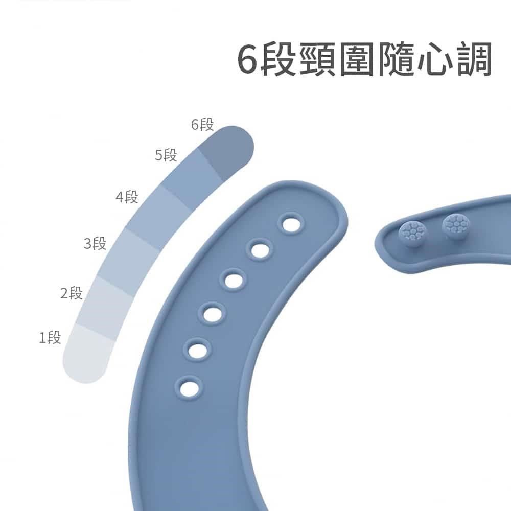 DAODI 挪威森林 【南紡購物中心】 成人矽膠防水防油污圍兜(成人吃飯圍兜口水圍兜 老人照護圍兜)