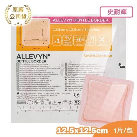 【史耐輝】矽膠愛力膚敷料 12.5cm*12.5cm (滅菌) 1片