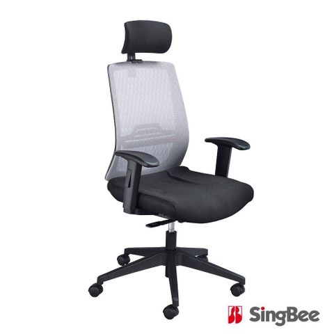 【SingBee 欣美】Andrew 雅仕椅 YS-101-含頭枕/扶手款(辦公椅/電腦椅/台灣製)