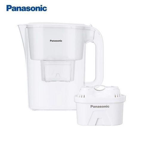 Panasonic 國際牌 Panasonic_國際牌TK-CNP55-W3.5L雙口速淨濾水壺-白+濾芯*1